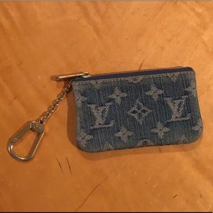 Louis Vuitton Denim Coin Purse